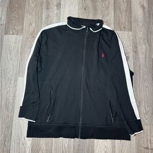 Polo Ralph Lauren Sweater Mens Full Zip  Mock Neck Size 2XB